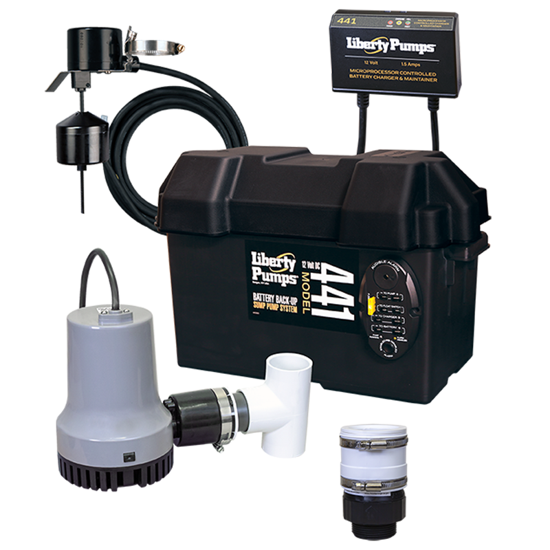 Liberty Pumps 441 Battery Back-Up Sump Pump System