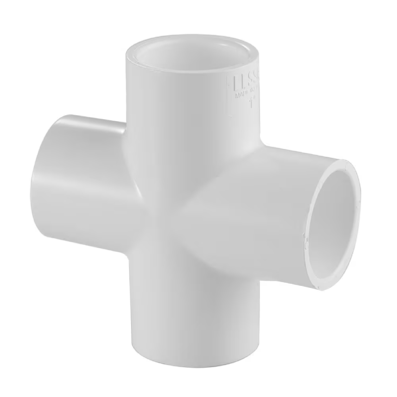 Sch 40 PVC Cross